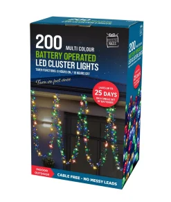 200 Led Battery Cluster Lights