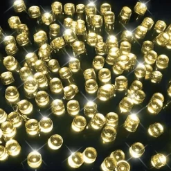 1000 Warm White Solar Fairy Lights