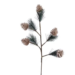 Champagne Pine Cone Pick (60Cm)