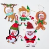 Christmas Felt Photo Frame Deco - Santa