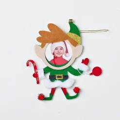 Christmas Felt Photo Frame Deco - Santa
