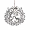 Crystal Wreath Tree Ornament (10Cm)