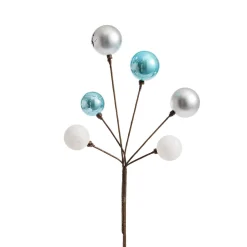 Edelweiss Bauble Cluster (40Cm)