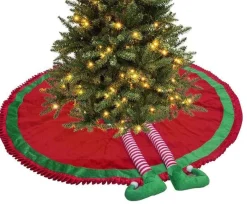 Elf Legs Tree Skirt (90Cm)