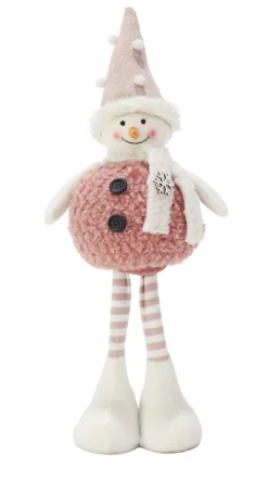Extendable Big Belly Snowman (38-48Cm)