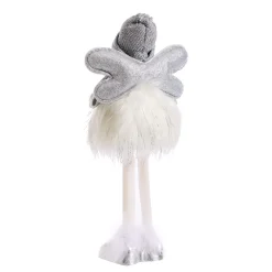 Fabric Angel With Fluffy Dress (36Cm)