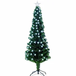 Fibre Optic Tree Stars White (1.8M)