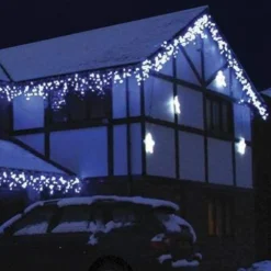 Flashing Icicles White Tub (9.9M)
