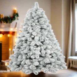 Flocked Fir Tree 7Ft (2.1M)