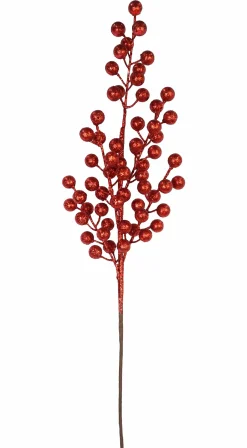 Glitter Berry Spray (70Cm)