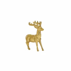 Glitter Finish Reindeer Tree Ornament (12.5Cm)