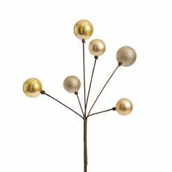 Gold Bauble Cluster (40Cm)