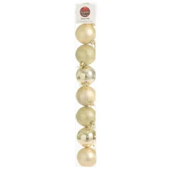 Gold Bauble Pack (5Cm)