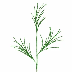 Green Glitter Stem (80Cm)