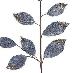 Grey Velvet Pick With Glitter (70Cm)