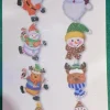 Hanging Glitter Foam Plaque Asst (61Cm)