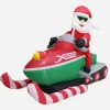Inflatable Santa Snowmobile (2.2M)