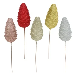 Jumbo Glitter Cone Pick Asst (46Cm)