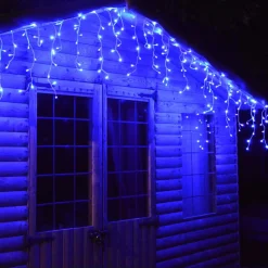 Led Blue Icicle Lights (10M)