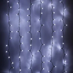 Led Curtain Timer Lights