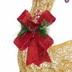 Led Glitter Thread Twinkling Reindeer