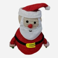 Led Mesh Tinsel Santa (60Cm)