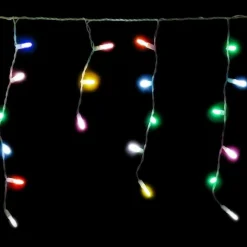 Led Multicolour Icicle Lights (10M)