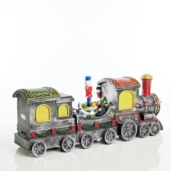 Led Musical Santa Nutcracker Train