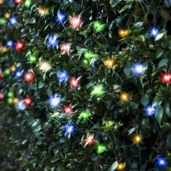 Led Solar Multicoloured Net Light (5X1.3M)