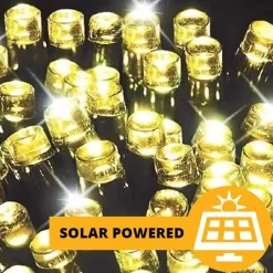 Led Solar Warm White Lights (39.9M)