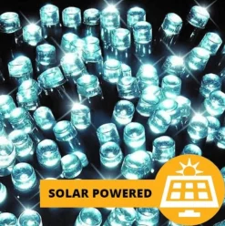 Led Solar White Lights (39.9M)