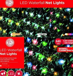 Led Warm White Net Light (4.8M)