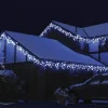 Led White Icicle Lights (20M)