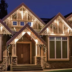 Led White Icicle Lights (30M)