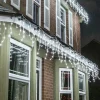 Led White Icicle Lights (10M)