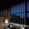 Led White Waterfall Curtain (2X2M)