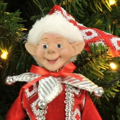 Mischievous Elf Doll (25Cm) - Red Hat