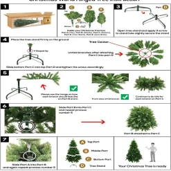 Natural Royal Pine Tree 8Ft/2.4M