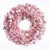 Pink Tinsel Wreath (45Cm)