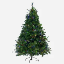Pre-Lit Natural Royal Pine - Multicolour 7Ft (2.1M)