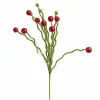Red And Green Glitter Stem (75Cm)