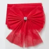 Red Door Bow With Sash