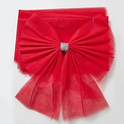 Red Door Bow With Sash