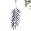 Silver Leaf Branch Tree Decoration