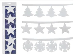 Snow Fringe Asst (180Cm) - Stars