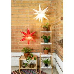 Starburst Hanging Decorative Red Light