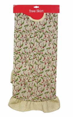 Vintage Tree Skirt Asst