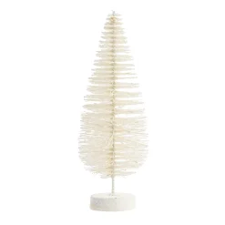 White Glitter Tree (30Cm)